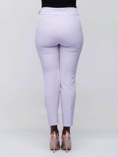 The Fashion Frenzy Trouser - Purple - Shop Zetu Kenya