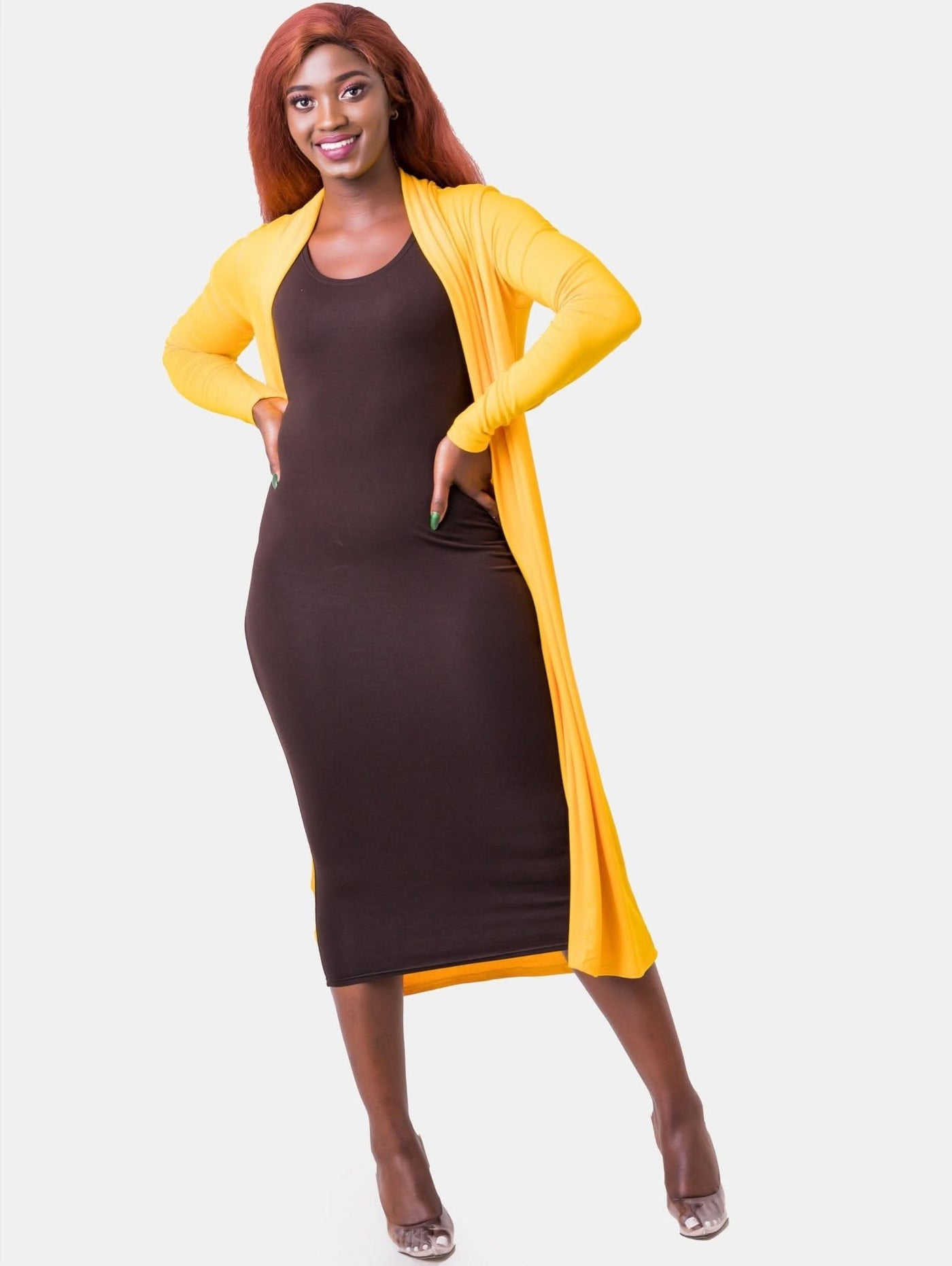 Vivo Basic Long Lily Waterfall - Yellow - Shopzetu