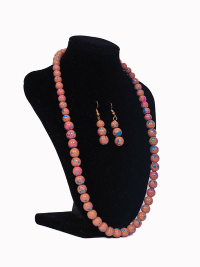 Klewisia Closet Shell Pearls Necklace Jewellery - Nude - Shopzetu