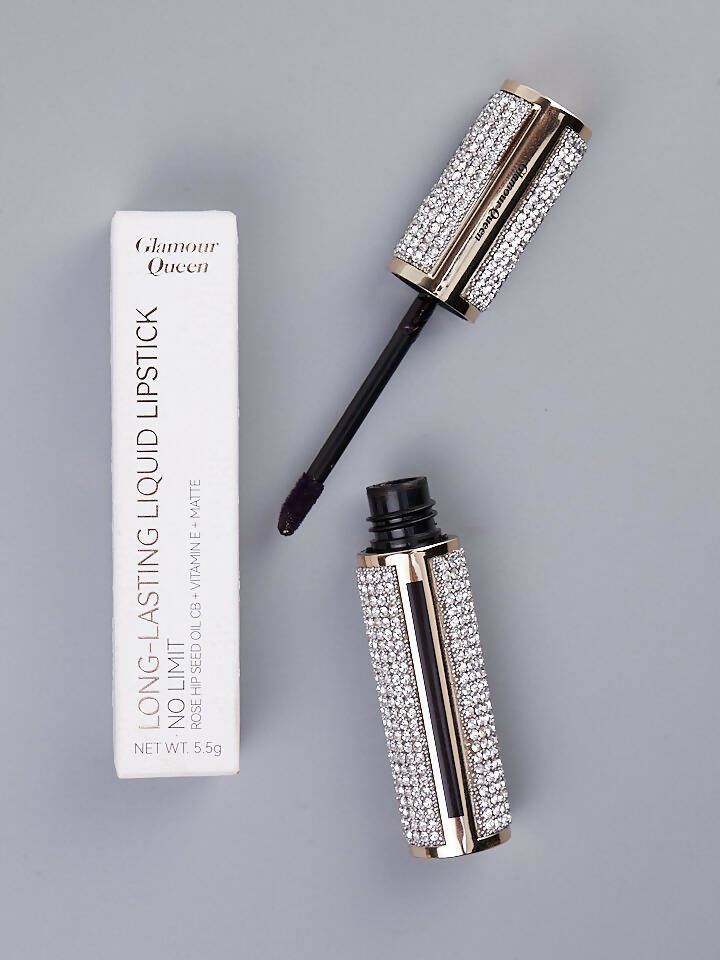Glamour Queen No Limit Lipstick - Mulberry Purple - Shopzetu
