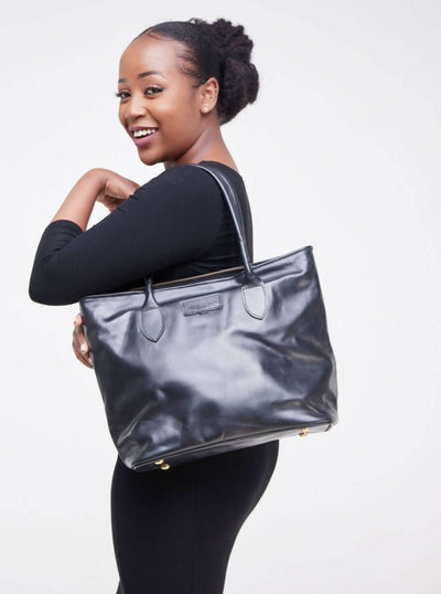 Jeilo Ida Handbag - Black - Shopzetu