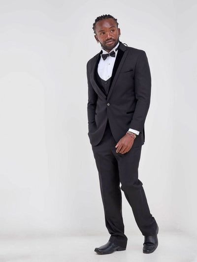 Zola Elegance Men's Tuxedo - Black - Shop Zetu Kenya