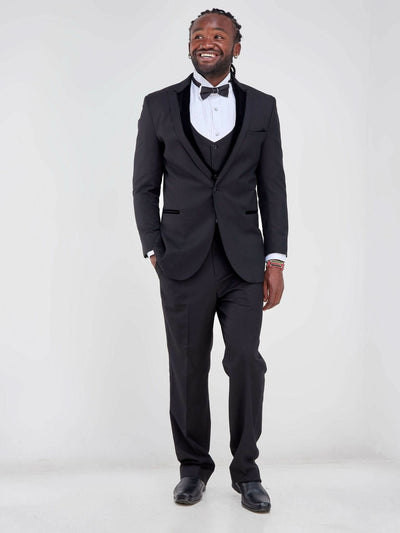 Zola Elegance Men's Tuxedo - Black - Shop Zetu Kenya