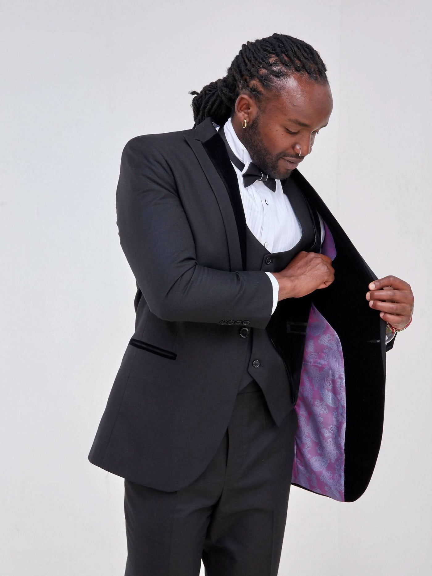 Zola Elegance Men's Tuxedo - Black - Shop Zetu Kenya