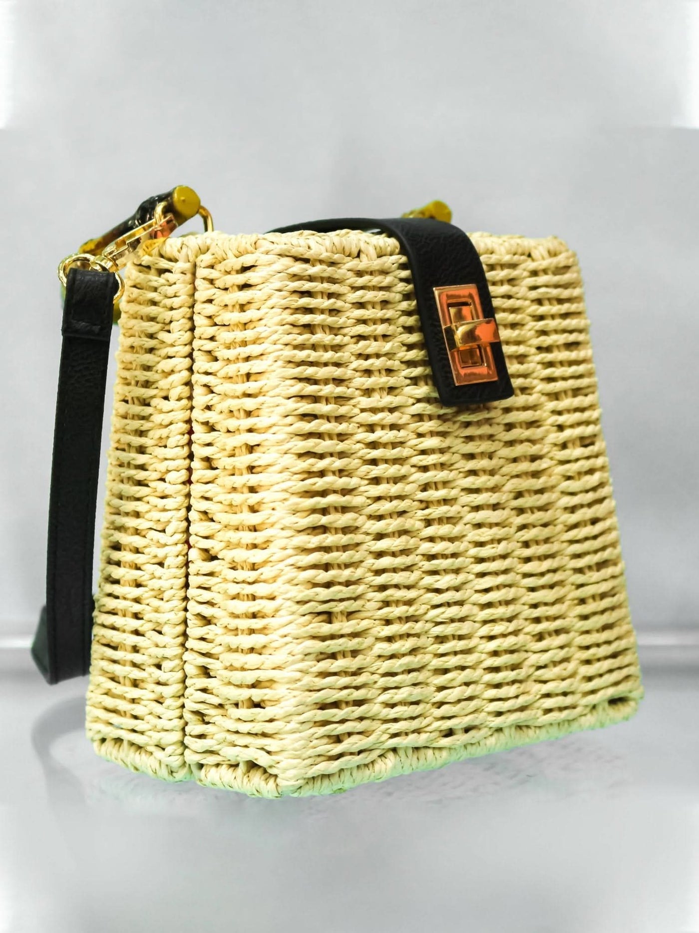Zola Sisal Clutch - Cream - Shop Zetu Kenya